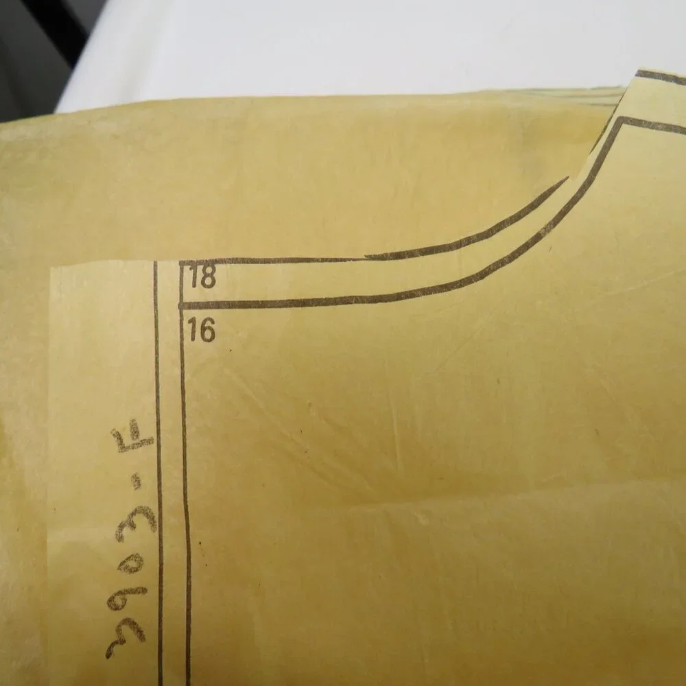 McCall's 3903 sewing pattern size 16-18 dress (fitted) double breasted button
